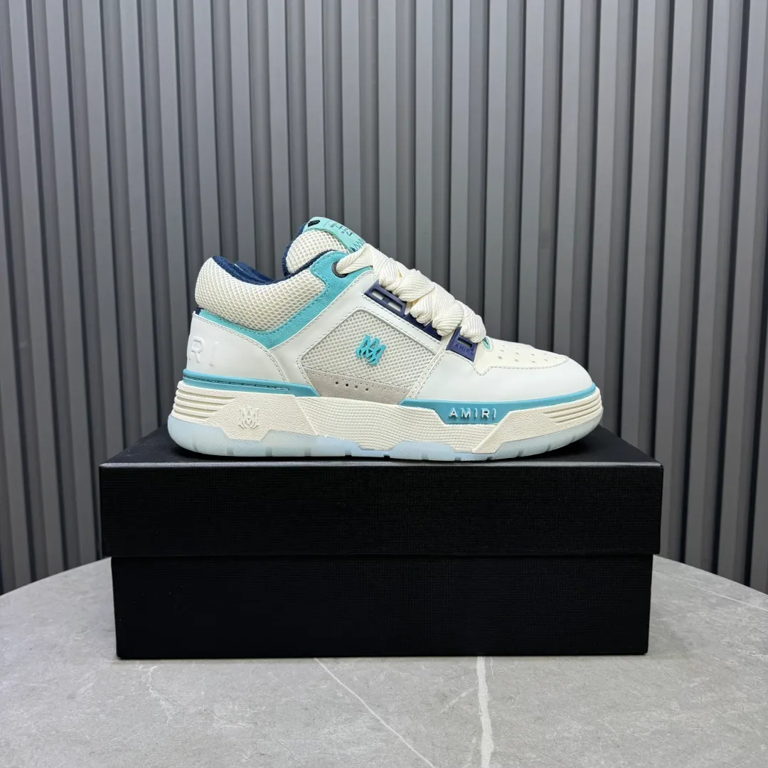 Men's shoes 💰660💰 AMIRI AMIRI trendy brand hot sale 🔥 Available all year round, couples 💑 Official website synchronization Imported fabrics 1⃣️ vs 1⃣️ replica, original factory special original sole, 35-45 (45. non-refundable)